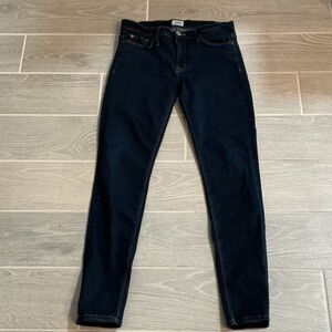 Hudson Dark Blue Nico Super Skinny Med-Rise Women's Jeans Sz 28